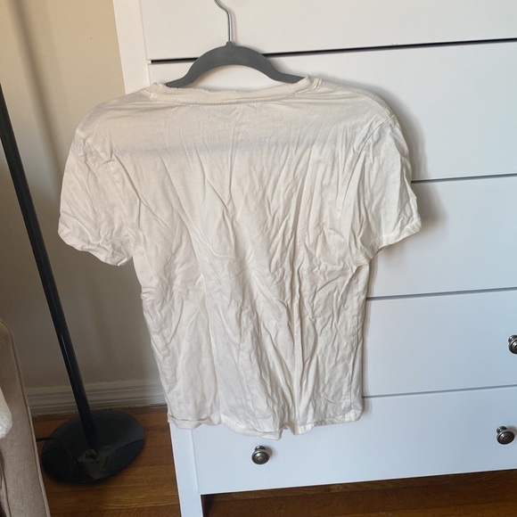 Easy Standard Vintage Relaxed Crew Neck T-shirt, vanilla, size M - Picture 3 of 8